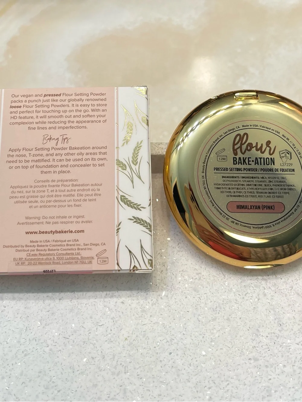 Beauty Bakerie ~ ‘HIMALAYAN’ (Pink) Pressed Setting Powder ~ Full Size 10g